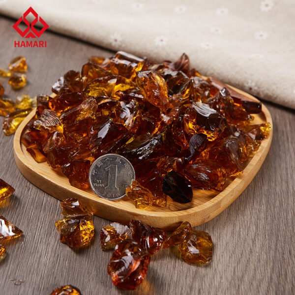 Amber Crush Glass Block - Image 3
