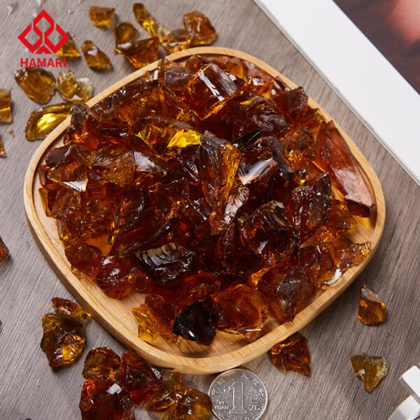 Amber Crush Glass Block - Image 6