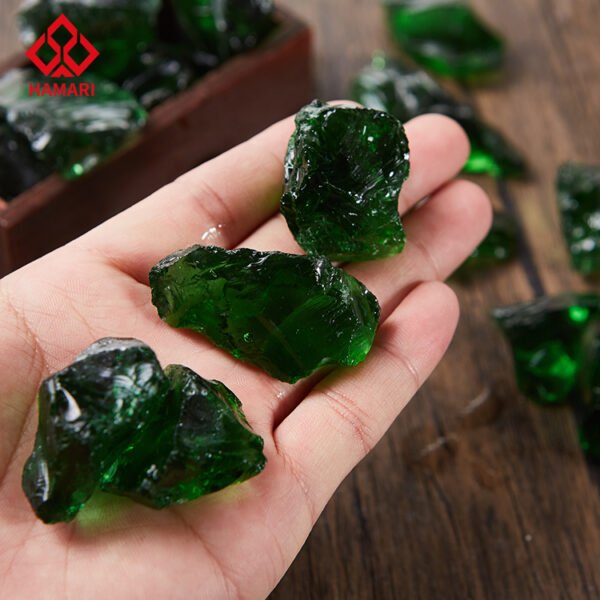 Green glass block - Image 4