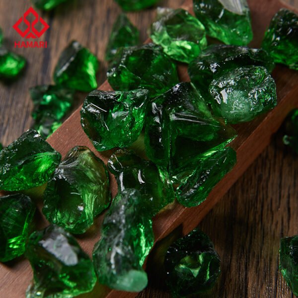 Green glass block - Image 3