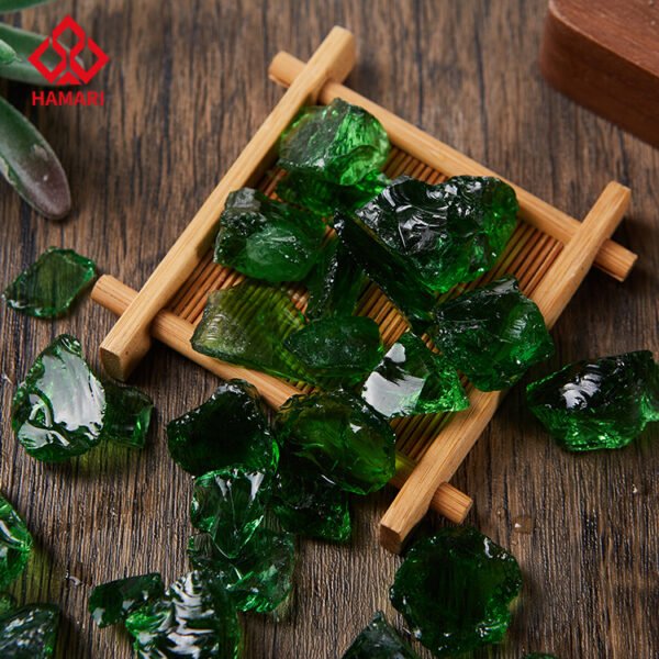 Green glass block - Image 2